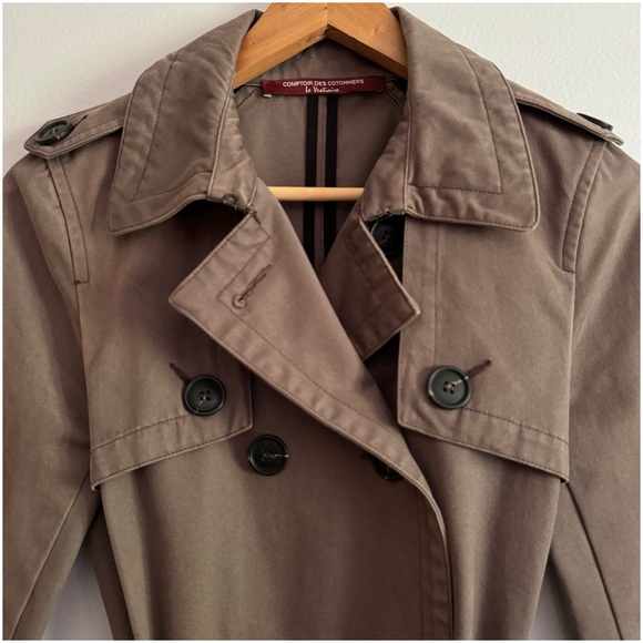 Comptoir Des Cotonniers Trench Coat (36/Small) - Picture 4 of 14